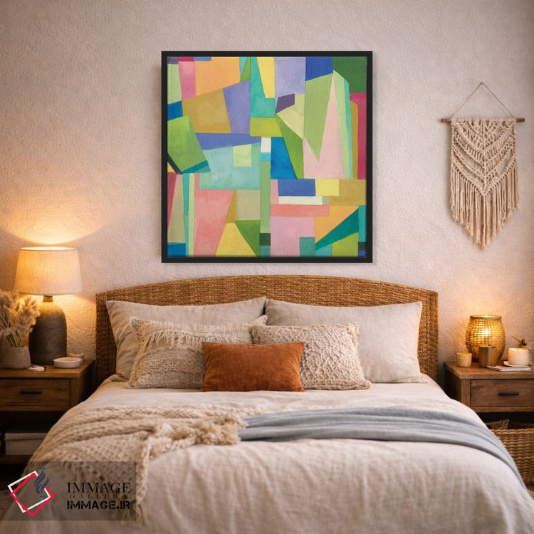 تابلو انتزاعی دوبلین I اثر کیم پارکر - D3B