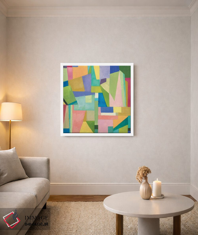 تابلو انتزاعی دوبلین I اثر کیم پارکر - D2W