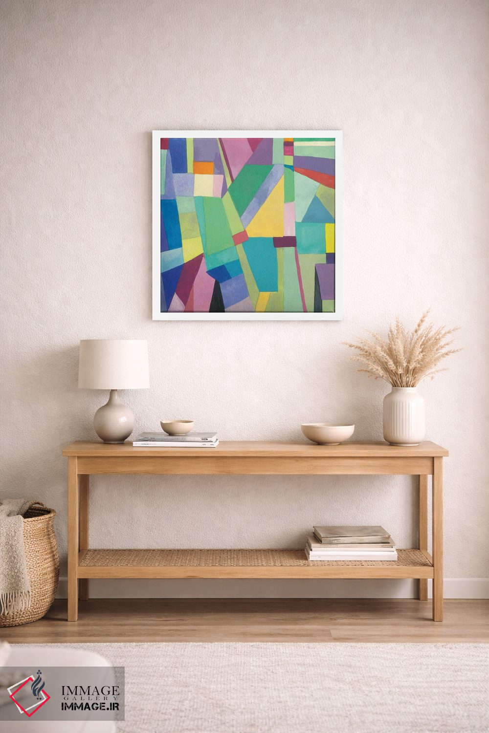 تابلو انتزاعی دوبلین II اثر کیم پارکر - D1W