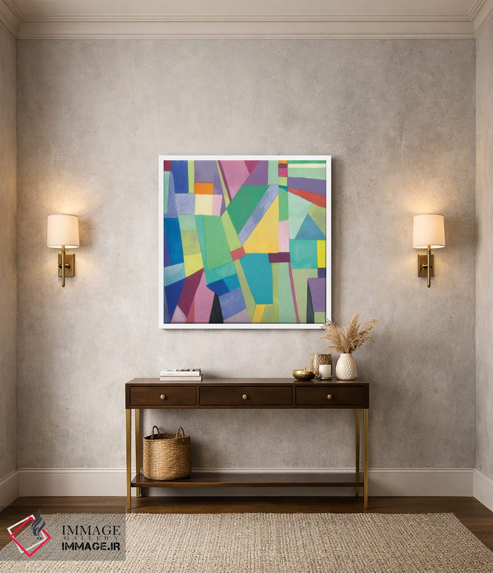 تابلو انتزاعی دوبلین II اثر کیم پارکر - D2W