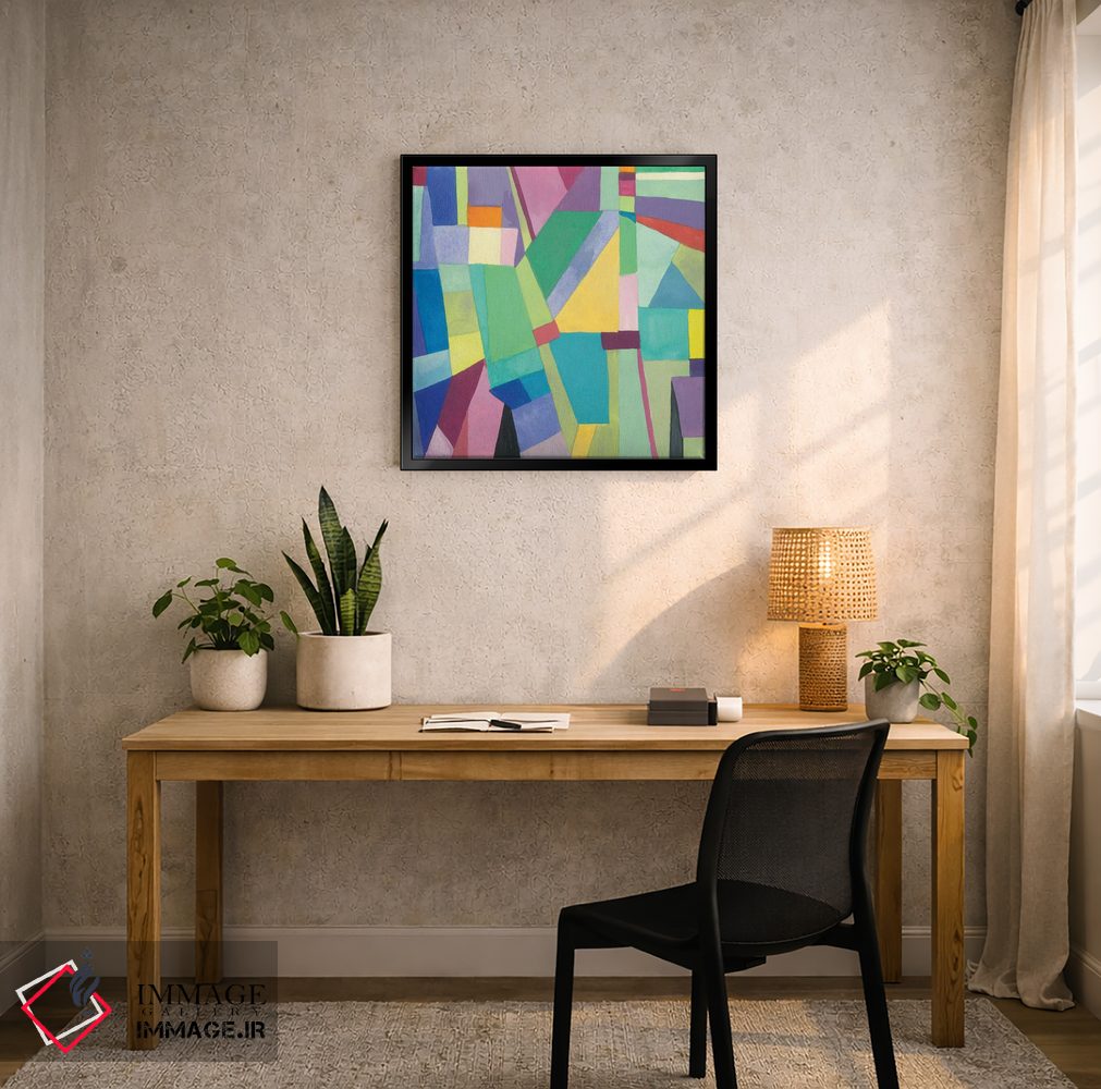 تابلو انتزاعی دوبلین II اثر کیم پارکر - D6B