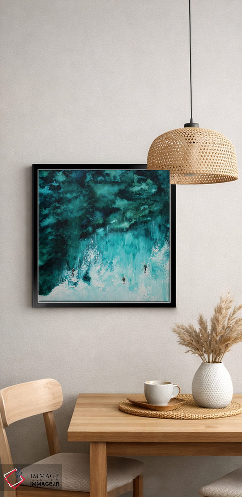 تابلو دکوراتیو موج III اثر کارلی پرولد - D5B