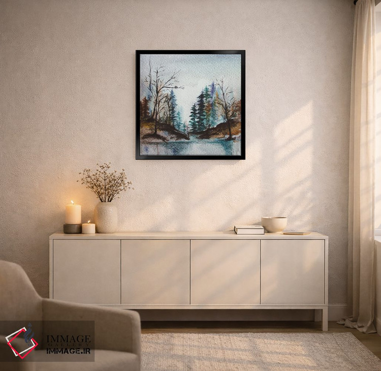 تابلو دکوراتیو جنگل اثر کارلی پرولد - D4B
