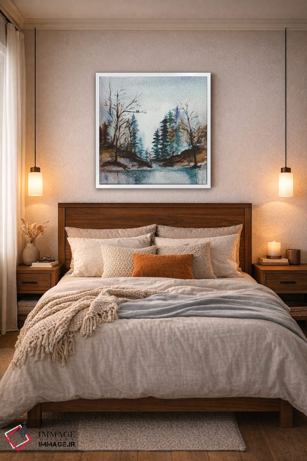 تابلو دکوراتیو جنگل اثر کارلی پرولد - D3W