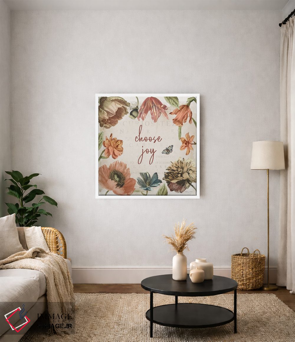 تابلو دکوراتیو شکوفه های عتیقه VIII اثر کیتی پرتیه - D2W