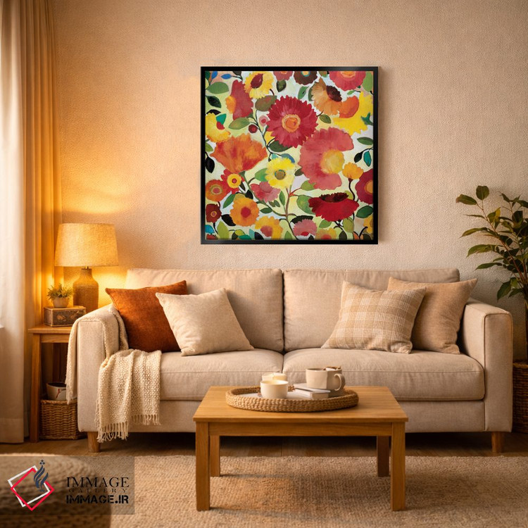 تابلو دکوراتیو باغ عشق اثر کیم پارکر - D2B