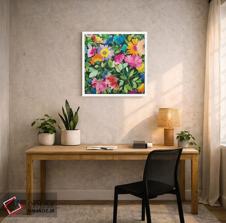 تابلو دکوراتیو رویای فریدا اثر کیم پارکر - D5W