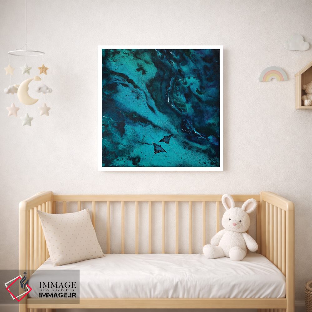 تابلو دکوراتیو مانتارای ها اثر کارلی پرولد - D1W