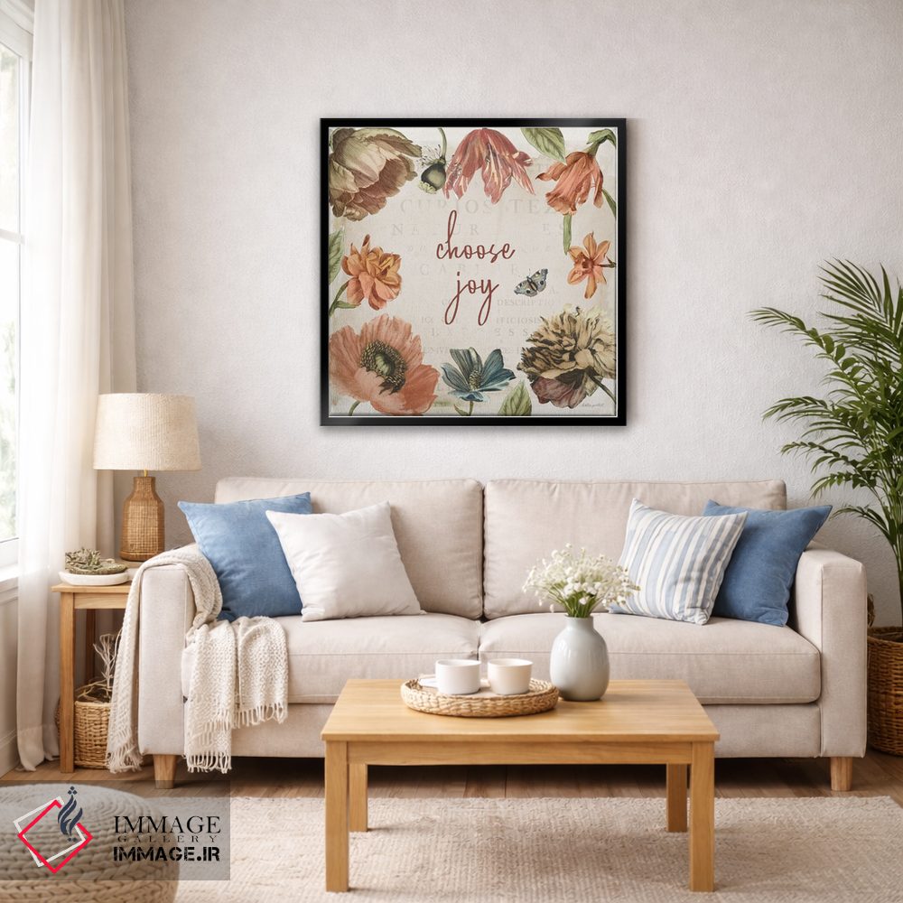 تابلو دکوراتیو شکوفه های عتیقه VIII اثر کیتی پرتیه - D6B