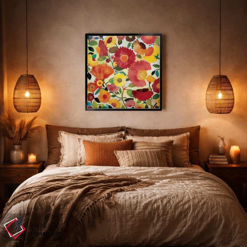 تابلو دکوراتیو باغ عشق اثر کیم پارکر - D6B