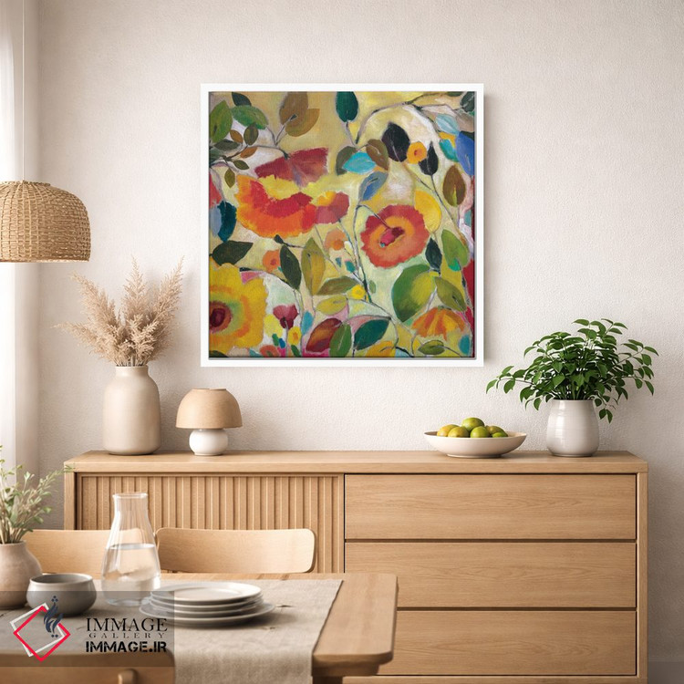 تابلو دکوراتیو فانتزی باغ اثر کیم پارکر - D2W