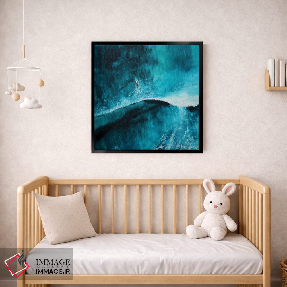تابلو دکوراتیو موج I اثر کارلی پرولد - D2B