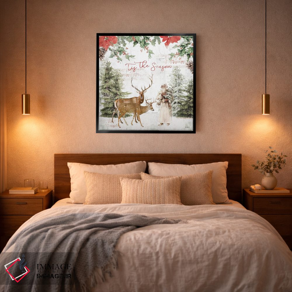 تابلو دکوراتیو تعطیلات جنگلی II اثر کیتی پرتیه - D3B