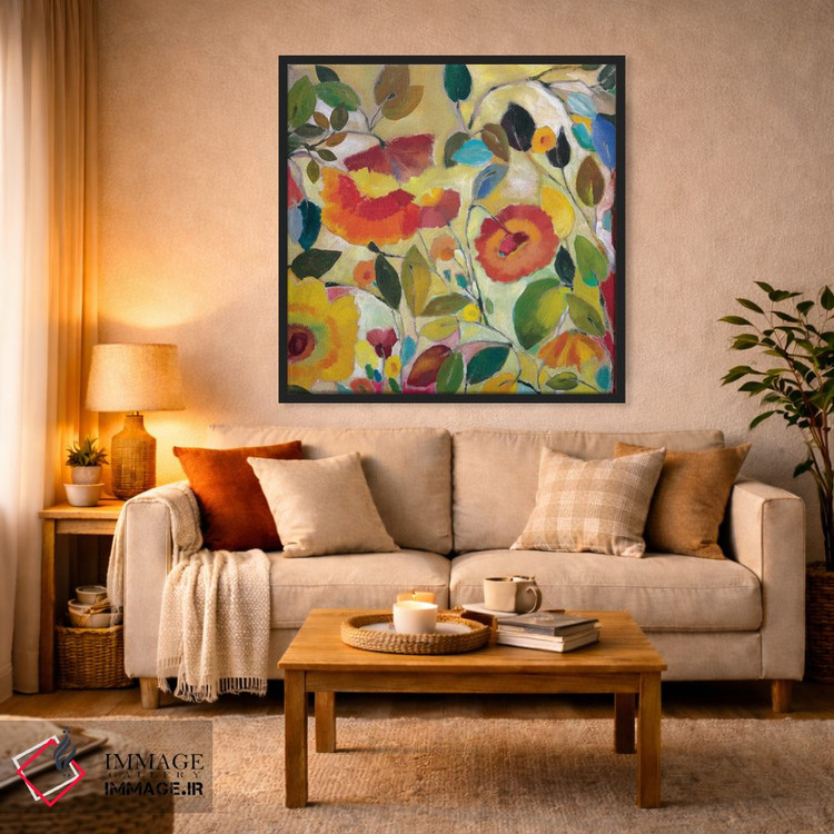 تابلو دکوراتیو فانتزی باغ اثر کیم پارکر - D3B