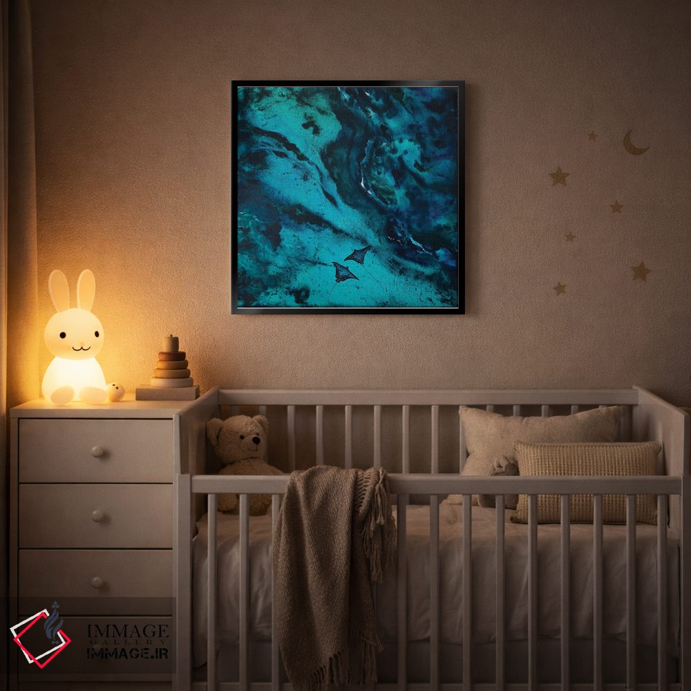 تابلو دکوراتیو مانتارای ها اثر کارلی پرولد - D5B