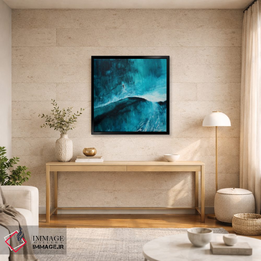 تابلو دکوراتیو موج I اثر کارلی پرولد - D5B
