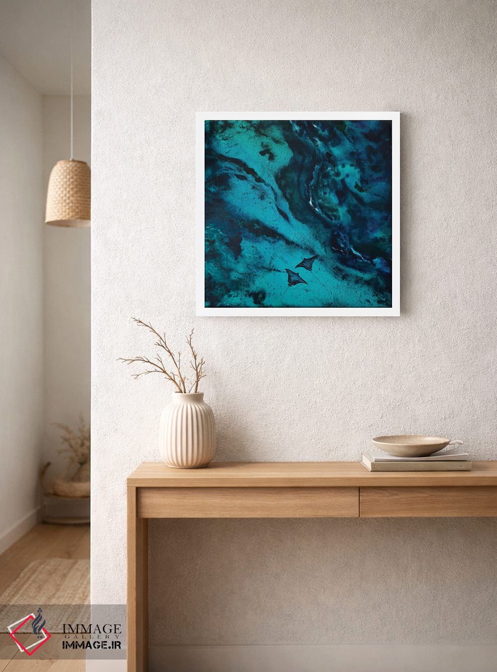 تابلو دکوراتیو مانتارای ها اثر کارلی پرولد - D4W