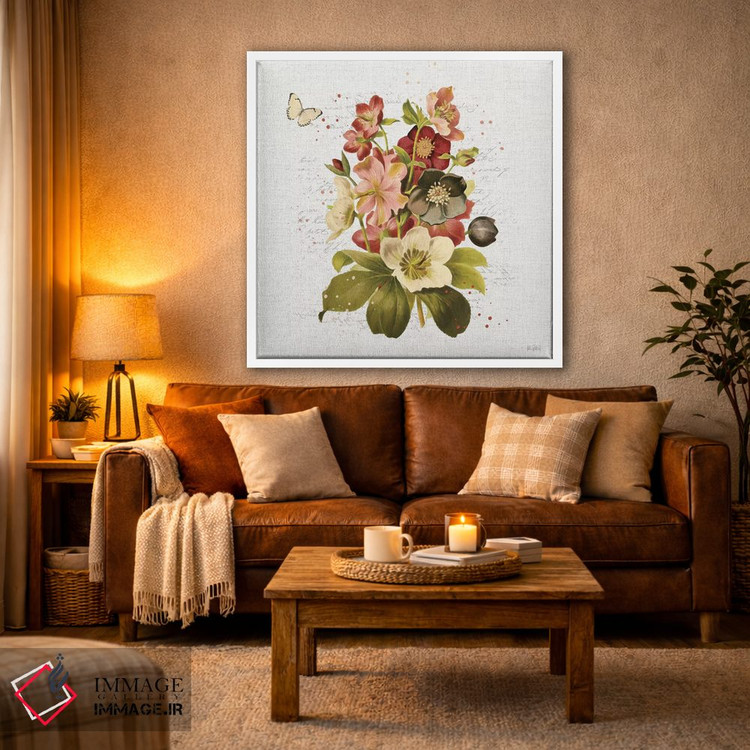 تابلو دکوراتیو گلبرگ های کلاسیک VI اثر کیتی پرتیه - D2W