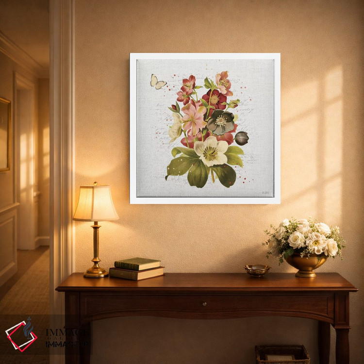 تابلو دکوراتیو گلبرگ های کلاسیک VI اثر کیتی پرتیه - D1W