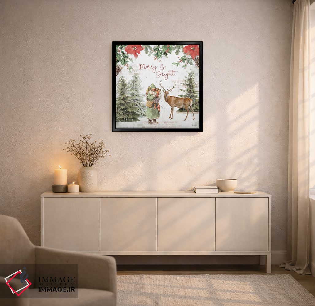 تابلو دکوراتیو تعطیلات جنگلی III اثر کیتی پرتیه - D6B