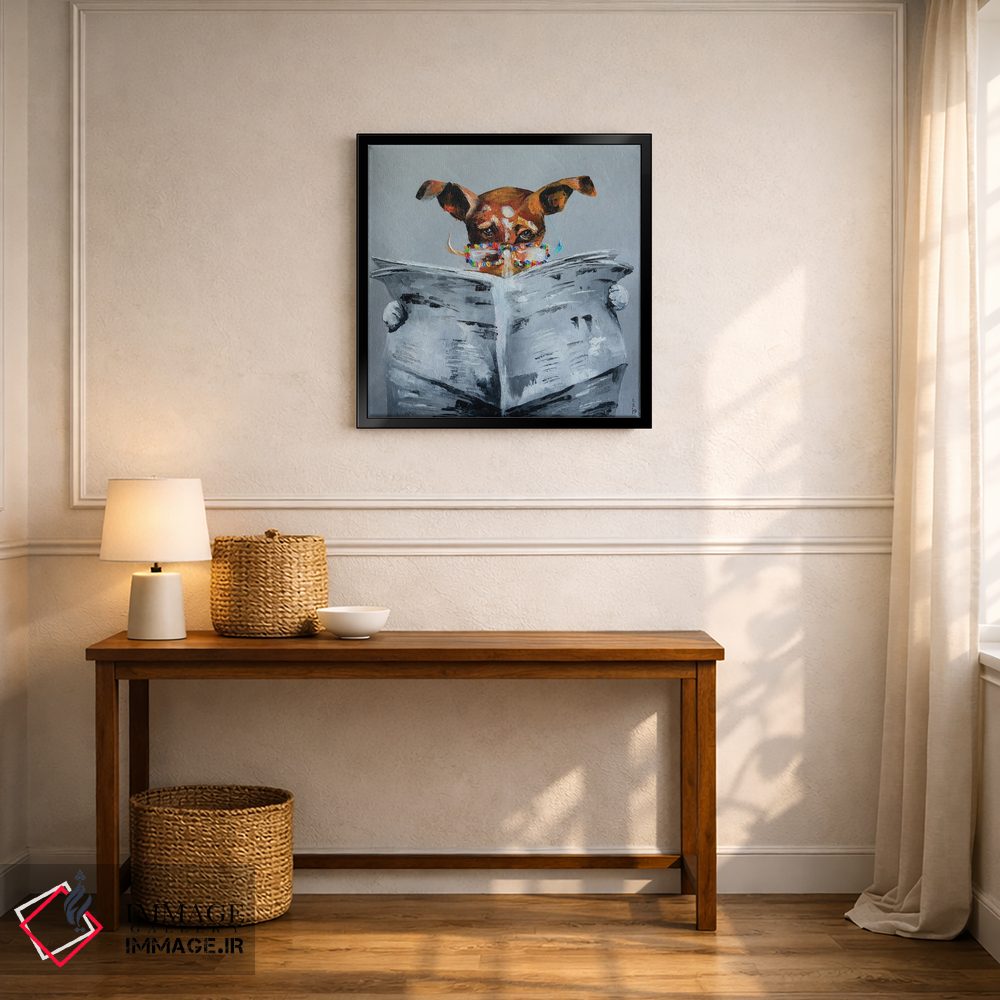 تابلو دکوراتیو اخبار برای سگ II اثر کوپتسووا آرت - D6B