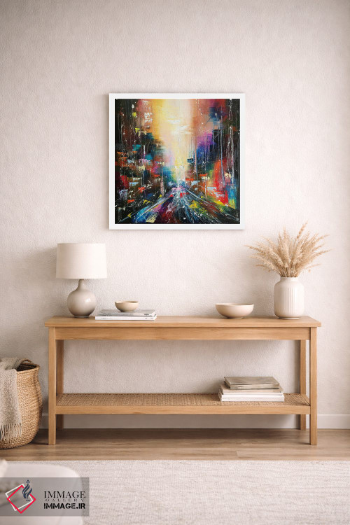 تابلو انتزاعی جاده ای به سوی نور اثر کوپتسووا آرت - D2W