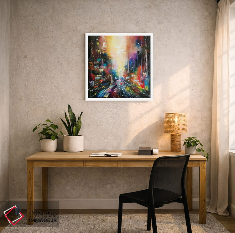 تابلو انتزاعی جاده ای به سوی نور اثر کوپتسووا آرت - D5W