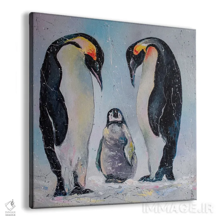 تابلو دکوراتیو لحظه آموزشی اثر کوپتسووا آرت - نمای پرسپکتیو محصول