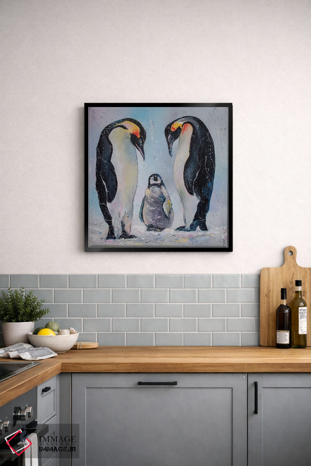 تابلو دکوراتیو لحظه آموزشی اثر کوپتسووا آرت - D6B