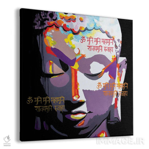 تابلو دکوراتیو بودا اثر کوپتسووا آرت - نمای پرسپکتیو محصول