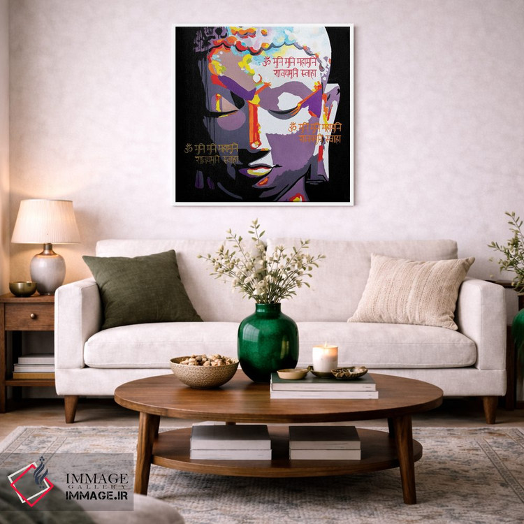 تابلو دکوراتیو بودا اثر کوپتسووا آرت - D2W