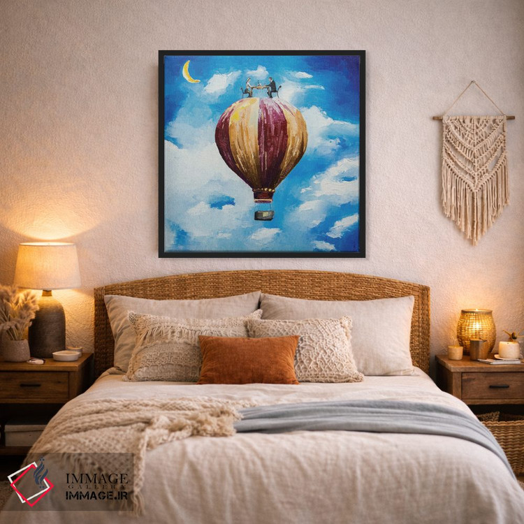 تابلو دکوراتیو قرار ملاقات در ابرها اثر کوپتسووا آرت - D3B