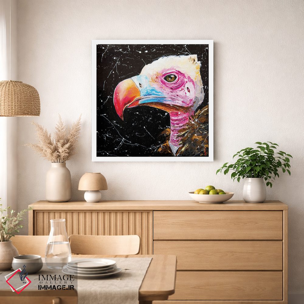 تابلو دکوراتیو کرکس اثر کوپتسووا آرت - D1W