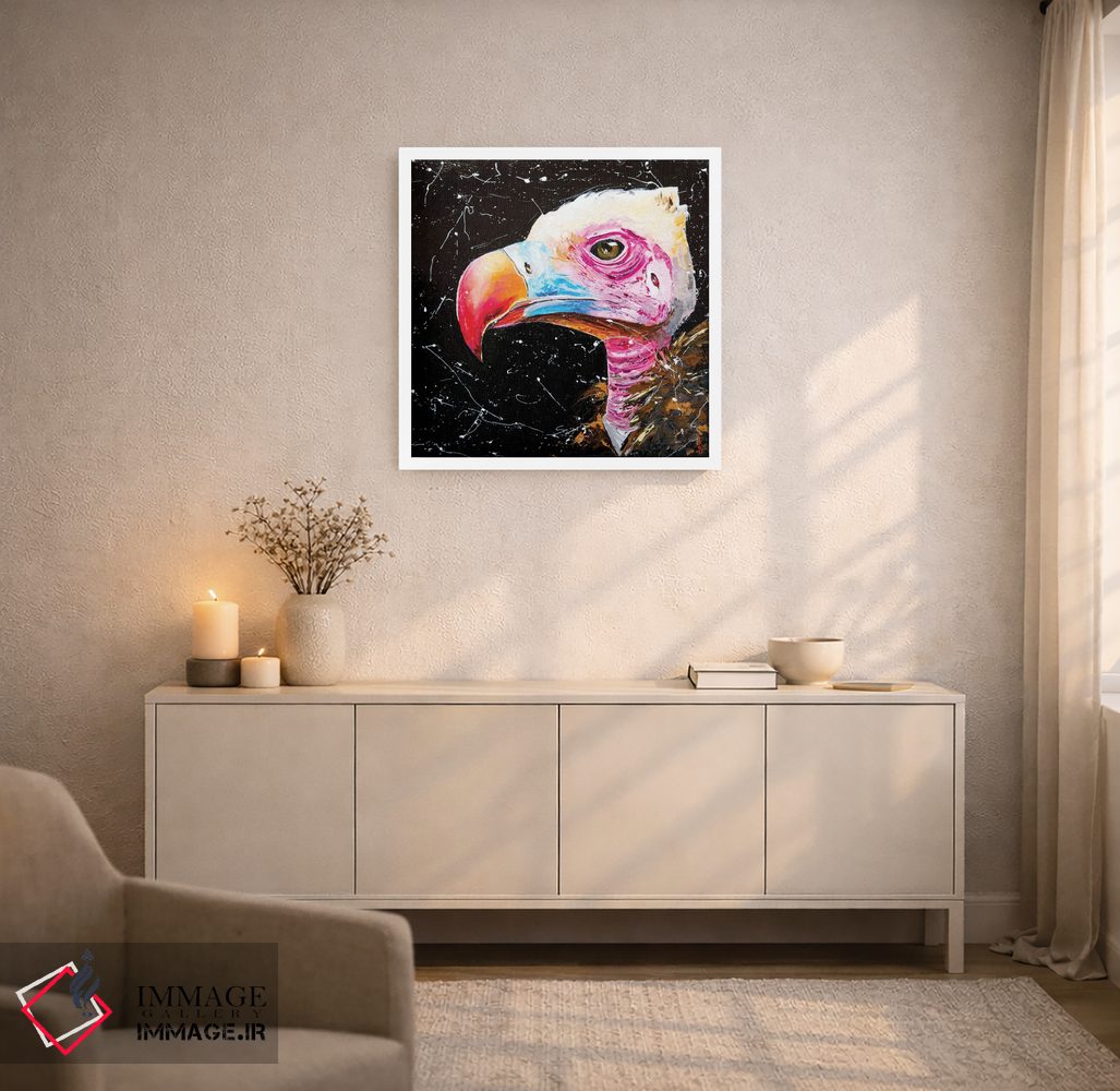 تابلو دکوراتیو کرکس اثر کوپتسووا آرت - D5W