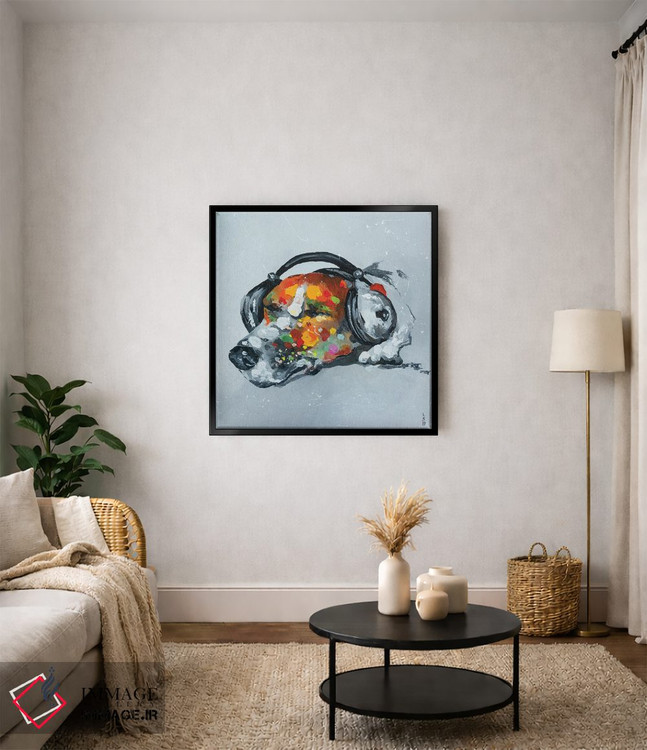 تابلو دکوراتیو بلوز برای سگ اثر کوپتسووا آرت - D3B
