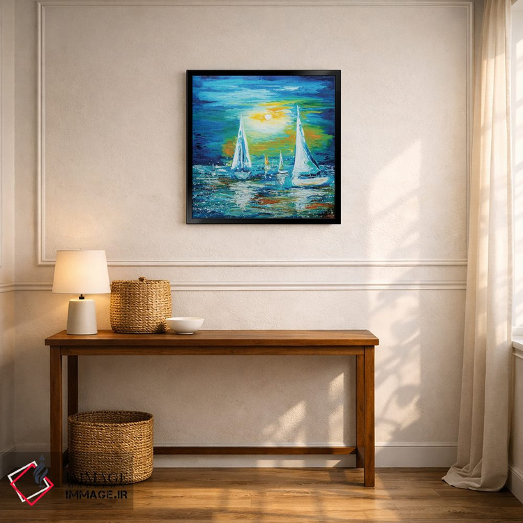 تابلو دکوراتیو مسابقه قایق رانی ۲ اثر کوپتسووا آرت - D5B