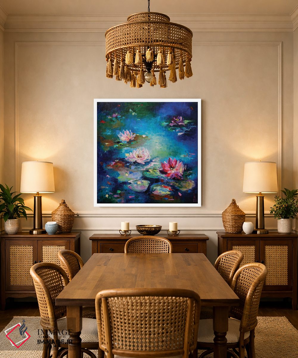 تابلو دکوراتیو قطعه ای از برکه جادویی اثر کوپتسووا آرت - D2W