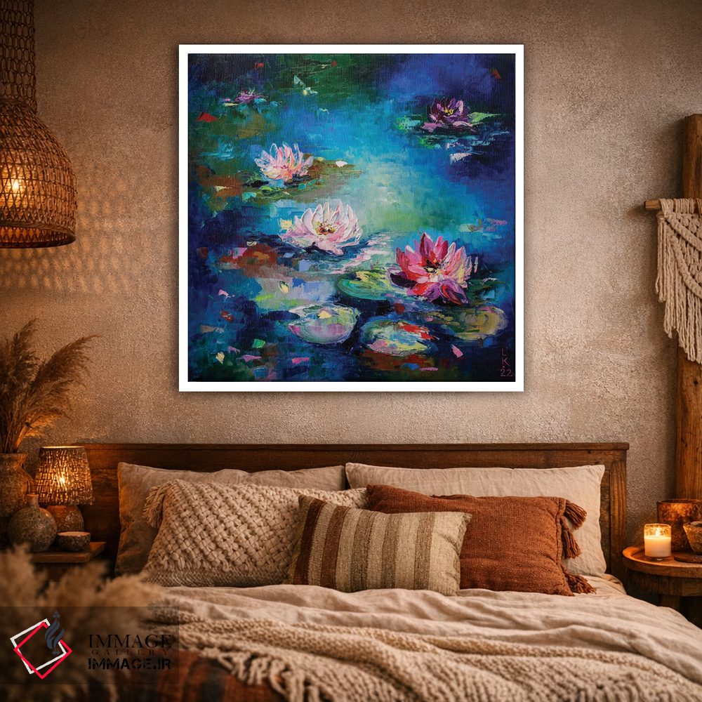 تابلو دکوراتیو قطعه ای از برکه جادویی اثر کوپتسووا آرت - D1W