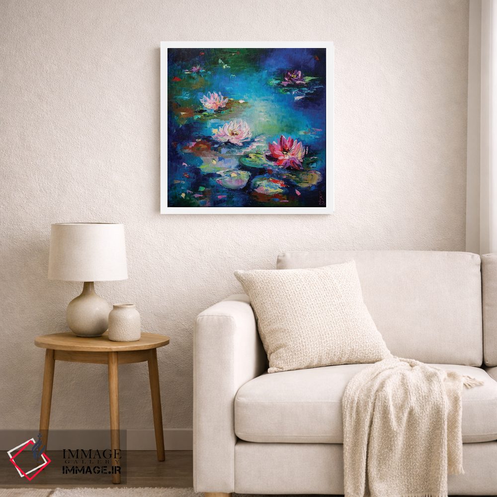 تابلو دکوراتیو قطعه ای از برکه جادویی اثر کوپتسووا آرت - D4W