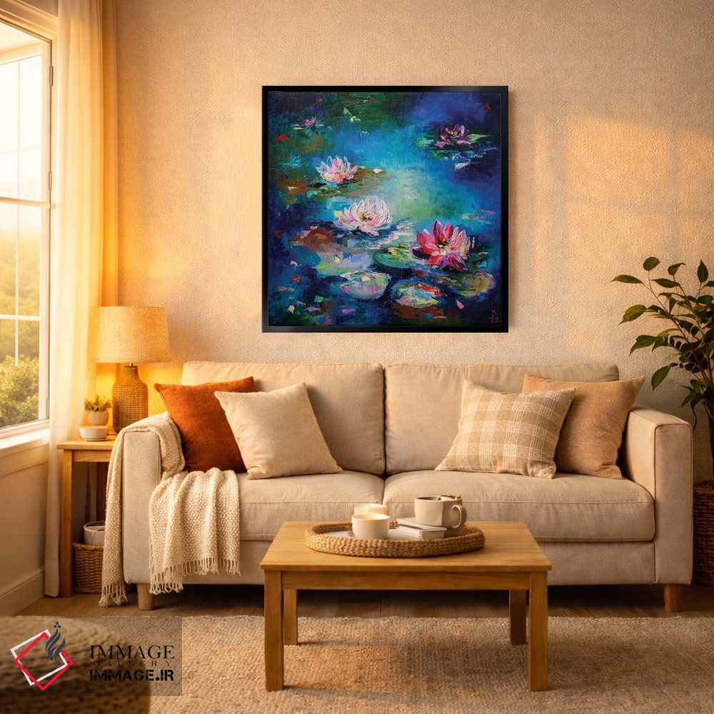 تابلو دکوراتیو قطعه ای از برکه جادویی اثر کوپتسووا آرت - D3B