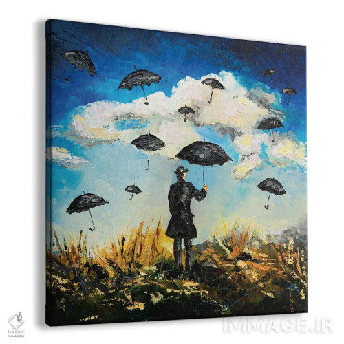 تابلو دکوراتیو هر جایی جز اینجا اثر کوپتسووا آرت - نمای پرسپکتیو محصول