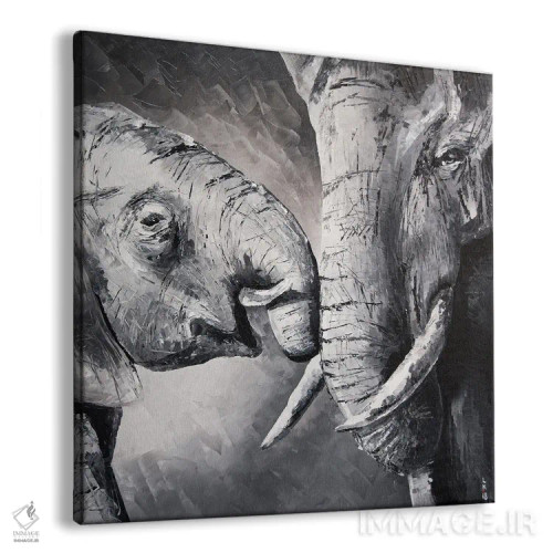 تابلو دکوراتیو مادری اثر کوپتسووا آرت - نمای پرسپکتیو محصول