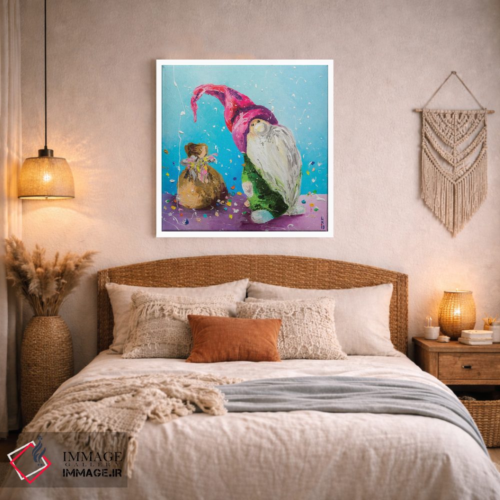 تابلو دکوراتیو هدیه برای تو اثر کوپتسووا آرت - D2W