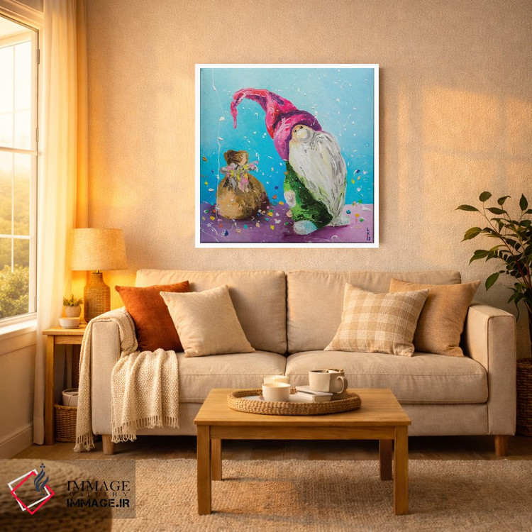 تابلو دکوراتیو هدیه برای تو اثر کوپتسووا آرت - D3W