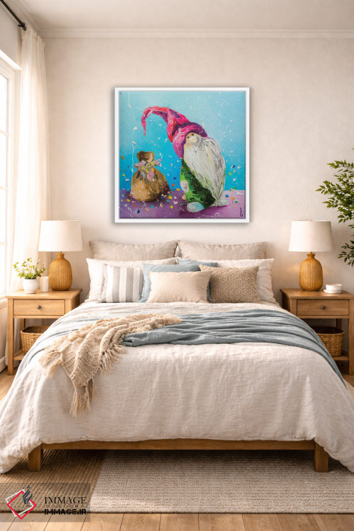 تابلو دکوراتیو هدیه برای تو اثر کوپتسووا آرت - D5W