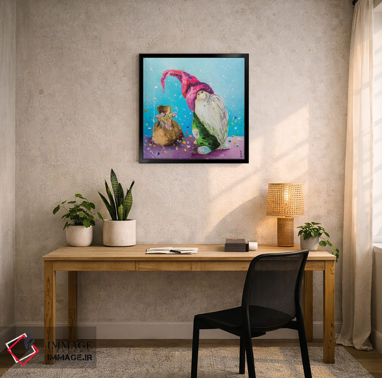 تابلو دکوراتیو هدیه برای تو اثر کوپتسووا آرت - D6B