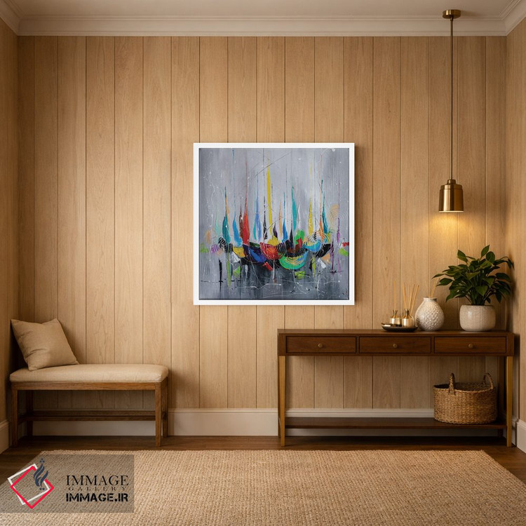 تابلو دکوراتیو مسابقه قایق رانی اثر کوپتسووا آرت - D1W