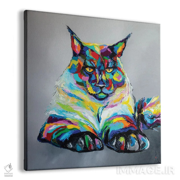 تابلو دکوراتیو مین کون جدی اثر کوپتسووا آرت - نمای پرسپکتیو محصول