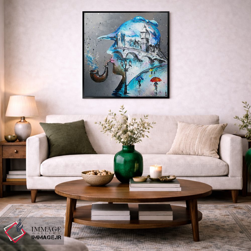 تابلو دکوراتیو آقای هولمز اثر کوپتسووا آرت - D3B