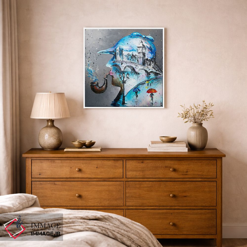 تابلو دکوراتیو آقای هولمز اثر کوپتسووا آرت - D1W